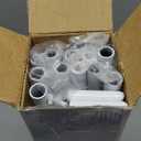 XLHOMO Over The Table Rod Stand with Clamps, Adjustable 32''-79'' Tall 32"-131" Length, White Table Arch Stand Metal Balloon Frame Hanging Rod for Weddings Birthdays Party Garden Arbors Decoration