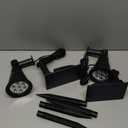 MEIHONG Solar Spot Lights for Outside, Waterproof Solar Spot Lights Dusk to Dawn, Solar Landscape Lights Solar Powered Lights for Garden Porch Walkway Patio (2 Pack)