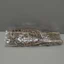 Sea Team 24-Pack Artificial Glitter Berry Stem Ornaments, Decorative Bead Sticks, Glittery Twigs, Picks, Branches for Christmas Tree, Small Vase, Holiday, Wedding, Party (17 Inches, Champagne)