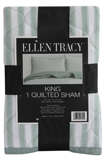 Standard 1 Quilted Sham 20x36 100%Polyester