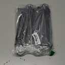 7-12 inch Metal Adjustable Furniture Legs with 2.36 inch Swivel Caster Wheels for Cabinet/Sofa/Bed/Dresser/Couch/Coffee Table,Heavy Duty Replacement Support Legs with Caster Wheels Set of 4