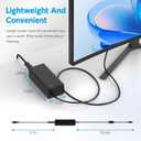 12V Power Cord Compatible with Insignia TV 19" 20" 24" 28" 32"; NS-32E440A13, NS19E310A13, NS19E310NA15, NS24ED200NA14, NS24ED310NA15, NS28D310NA15, NS32DD310NA15 Power Supply Replacement