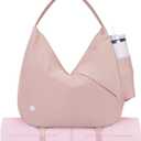 Ceneda Large Gym Bag for Women with Hidden Yoga Mat Holder & Shoe Compartment & Wet Pocket, Sports Duffle Bag for Travel