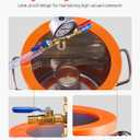 VEVOR 5 Gallon Vacuum Chamber and 3.5 CFM Pump Kit, Stainless Steel Chamber, Single Stage Vacuum Pump Degassing Chamber Kit, with Acrylic Lid, Oil, 4.92 ft Hose, for Degassing Resin Silicone Epoxies
