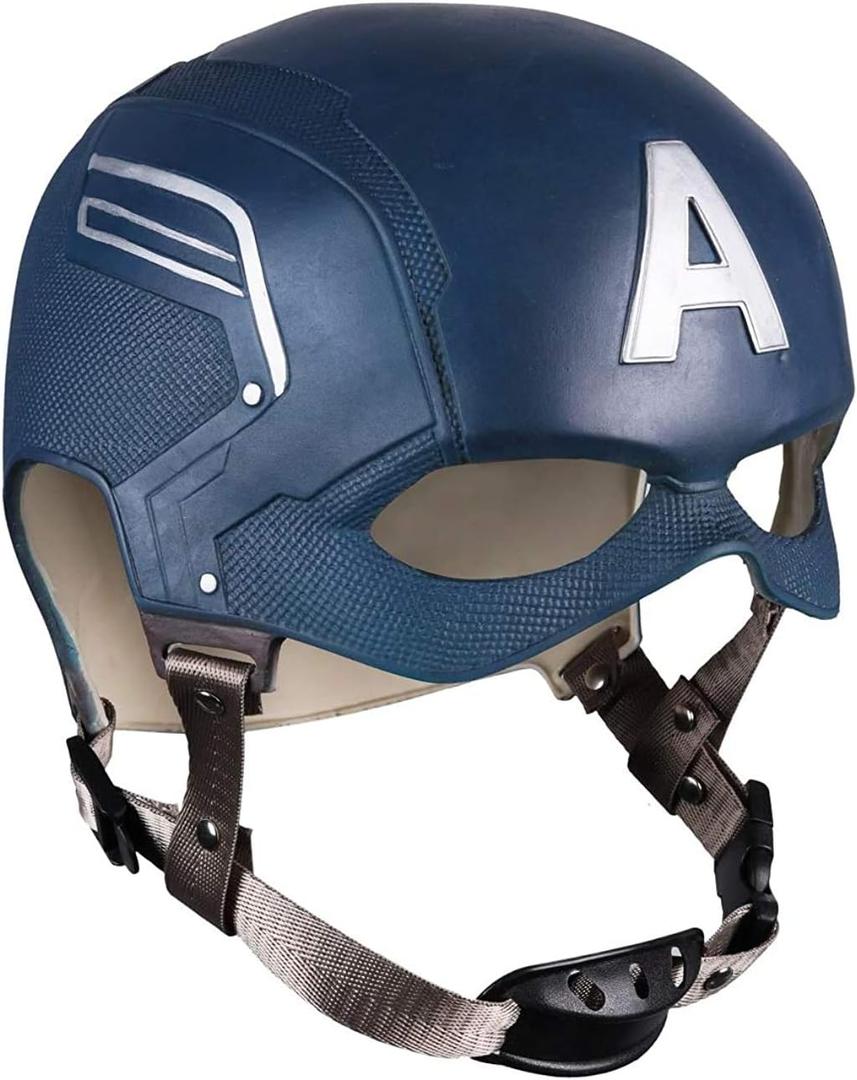 Superhero Mask Steven Soft Latex Masks Halloween Cosplay Accessory, One size fits most adults, Fit for the head circumference 22.83-24.5 inches