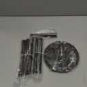 Toilet Paper Holder Stand, Bathroom Toilet Paper Roll Holder Stand with Reserve, Standing Toilet Paper Holder with Storage,Toilet Paper Roll Holder for 4 Rolls, Bronze