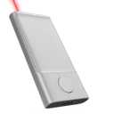 CheerTok Enhanced Design Bluetooth Touchpad Air Mouse Presentation Clicker, Wireless Presentation Remote with Red Laser Pointer for iPad, iPhone, Androids, Tablets, Mac, Windows (Silver)