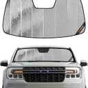 Pigenius Windshield Sunshade for Ford Maverick 2022-2026 Custom Front Window Shade - AstraGuard (Silver)