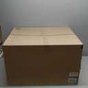 VASAGLE LILEA Collection - Side Table with Charging Station, Round End Table with Fabric Basket, Nightstand with USB Ports, for Living Room, Bedroom, Modern, Forest Green and Cream White ULET228C04