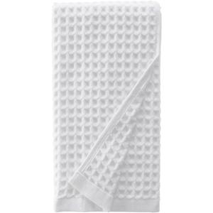 sea me at home Waffle Hand Towel  100% Turkish Cotton, Quick-Dry, Soft and Absorbent Bathroom Towel (White)