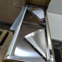 Stainless Steel Shelf 2 Pack 12"x36", Wall Mounted Metal Shelves
Commercial Stainless Steel Wall Shelf, 280LB Heavy Duty Metal Floating Shelving for Kitchen, Restaurant, Garage, Laundry Room