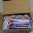 0.5ml 30G 5/16 Inch 8mm Syringe, Lab Syringes Individually Wrapped, Pack of 100