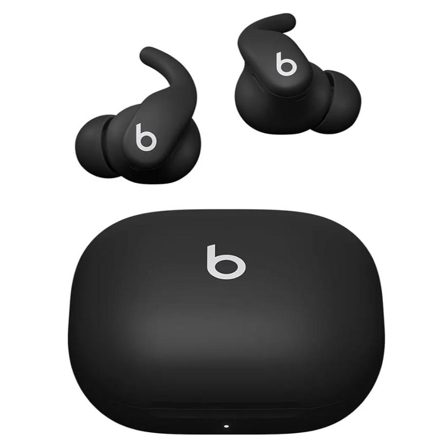 Beats Powerbeats Fit - Wireless Noise Cancelling Workout Earbuds with Secure-Fit Wingtips, Up to 30-Hour Battery Life, Sweat & Water Resistant, Apple & Android Compatible - Jet Black