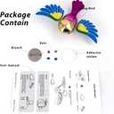 Flying Bird Decoration with Wings Flapped in The Wind, Pasted onto Car Motorcycle Bicycle Helmet Hat Clothing, Car Decals Clothing Hat Accessories Rear View Mirror Decorations, 1 PCS