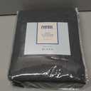 Hearth & Harbor Extra Deep Pocket Full Fitted Sheet, Grey Full Size Sheet, 1800 Microfiber Sheet, Ultra Soft Full Bed Sheet Fits up to 24 Inch Mattress (08 - Charcoal Grey)