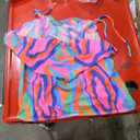 Womens Skirted Hipster Bikini Swimsuit Bottom, Size Medium