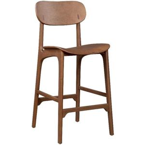 Solvang Wood Bar Stool- Brown Ale Finish