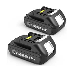 2 Pack 3.0Ah 18 Volt Battery Replace for Makita 18V Battery BL1815 BL1840B, Compatible with makita 18v Battery Chargers and Cordless Power Tools