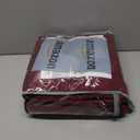 Reversible Sofa Covers Couch Cover Furniture Protector for Dogs Elastic Straps Water Resistant(Sofa,Burgundy/Camel)