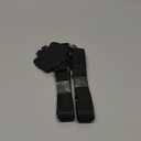 CACOE Phone Lanyard 2 Pcs Adjustable Neck Strap,4 Pcs Patches,Multifuctional Patch Polyester Phone Lanyards Compatible with Most Smartphones(Black+Black)