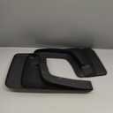 Husky Liners - Front Mud Guards | 2000-2005 Ford Excursion, 1699-2007 Ford F250/350 w/o Fender Flares, Front Set - Black, 2 Pc | 56401