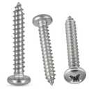 Krysay #12 x 1 Inch Pan Head Wood Screws, Phillips Drive, Stainless Steel 304 (18-8),Self Tapping for Wood, Sheet Metal Screws (60Pcs)