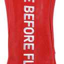 Golf Club Covers, Leather Driver Headcover, Fairway Wood, 3 Wood, Hybrid, Fits Mallet Blade Putter Head Covers, Alignment Stick Cover, Headcovers Set