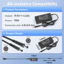 90W AC Adapter for Dell OptiPlex Micro 9020 7010 7020 7040 7050 7060 7070 7080 5050 5060 5070 5080 5090 3040 3046 3050 3070 3080 3090 MFF Business Desktop,Power Supply Cord for Optiplex Micro PC