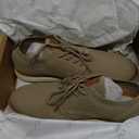 Bruno Marc Men's KnitFlex Breeze Mesh Sneakers Oxford Lace-up Lightweight Casual Walking Shoes (13, Khaki)