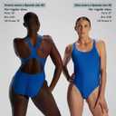Speedo womens Swimsuit One Piece Prolt Super Pro Solid Adult (10/36, Black)