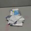 120 Counts 1.6 Gallon Mini Drawstring Trash Bags, Small Garbage Bags by KSSKSS, Code a fit 4.5-8 Liter, 1.2-2 Gal, White Trash Bin Liners for Home Office Kitchen Bathroom Bedroom