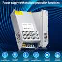 24V 62.5A 1500W DC Switching Power Supply Adapter PSU AC 110V / 220V-DC 24V Transformer Adapter, for 3D Printer,DC Motor,Medical Equipment, Computer Project of Industrial Power Supplies