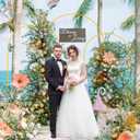Wokceer Wedding Arch Backdrop Stand 8FT, 7.2FT, 6.6FT Set of 3 Gold Metal Arch Backdrop Stand for Wedding Ceremony Baby Shower Birthday Party Garden Floral Balloon Arch Decoration