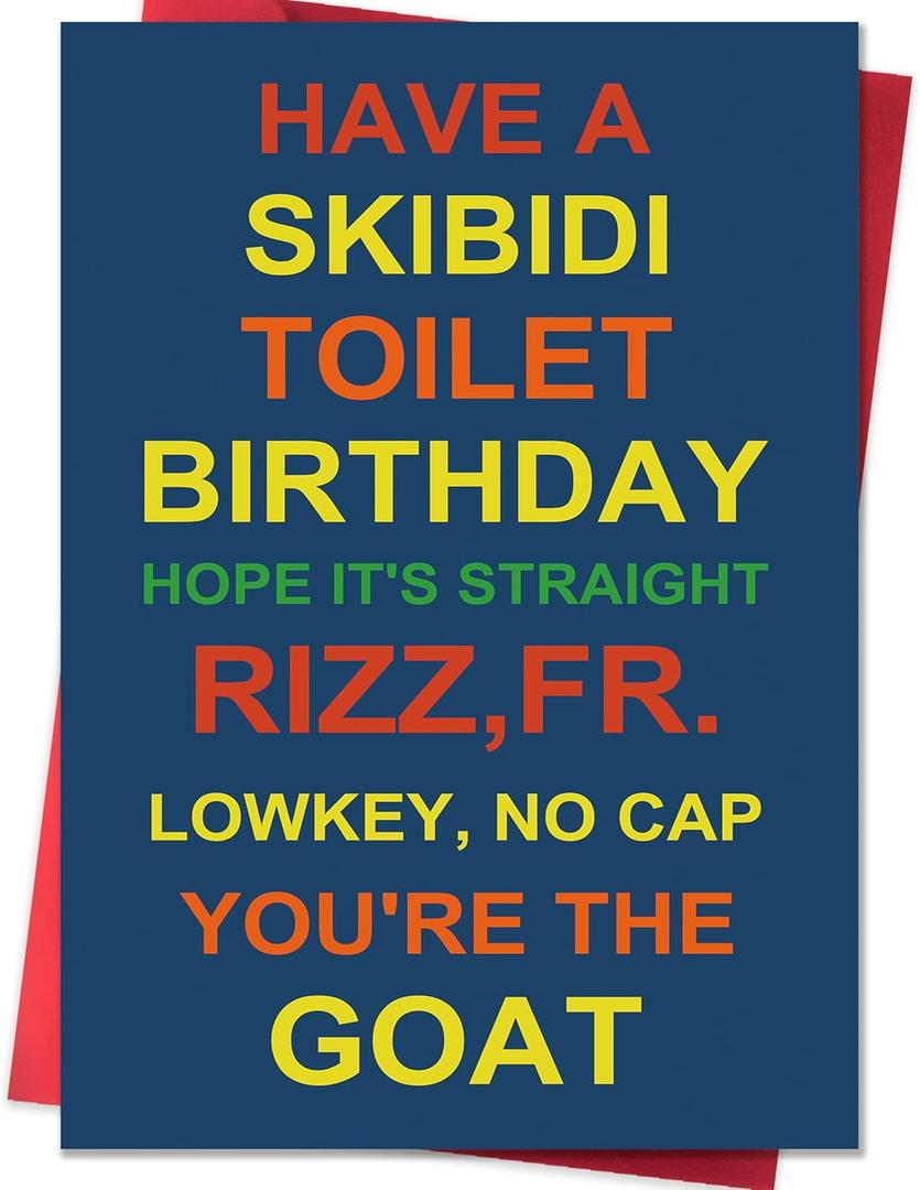 15 x IDU Funny Birthday Card for Boys Girls,9th 10th 10th 11th 12th 13th 14th 15th 16th 17th 18th Birthday Decorations & Gifts for Son Daughter Niece Nephew Family Teens,9 to 30 Year Old Birthday Cards