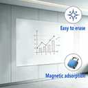 Magnetic Chalkboard Peel and Stick Wall Decal, 23.6" x 40"