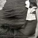 ELEMUSE King Black Mattress Topper for Back Pain, Extra Thick Mattress Pad Cover, Plush Soft Pillowtop with Elastic Deep Pocket, Overfilled Down Alternative Filling