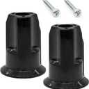 UP13 Big Ball Pair of Spindle to BRUSHBAR ADAPTORS + Screws Replacement for Dyson DC40 DC41 DC65