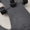 Melnor 9538 Deluxe Pulsating Sprinkler with Weighted Base, Basic, Black