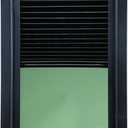 Thin Shade Complete Window Kit Replacement for Lippert, Compatible with Lippert RV Entry Doors, Black