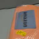 Orange 12 Pack Plastic Tablecloths 84" Disposable Round Table Cloth Plastic Table Cover for Party Disposable Tablecloths