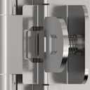 Amerock BPR870026 | Cabinet Hinge | Steel | 3/8 in (10 mm) Inset Double Demountable | Polished Chrome | Kitchen Cabinet Door Hinge | 1 Pair/2 Pack | Functional Hardware (3/8 inch (10mm) Inset)