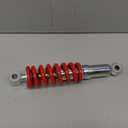 260mm 10.2" Adjustable Rear Shock Absorbers for 50cc 70cc 90cc 110cc 125cc Baja Motorsports DR70 Tao Tao DB20 Kids Pit Dirt Bike Four Wheeler Quad ATV Small Motorcycle Heavy Duty Red