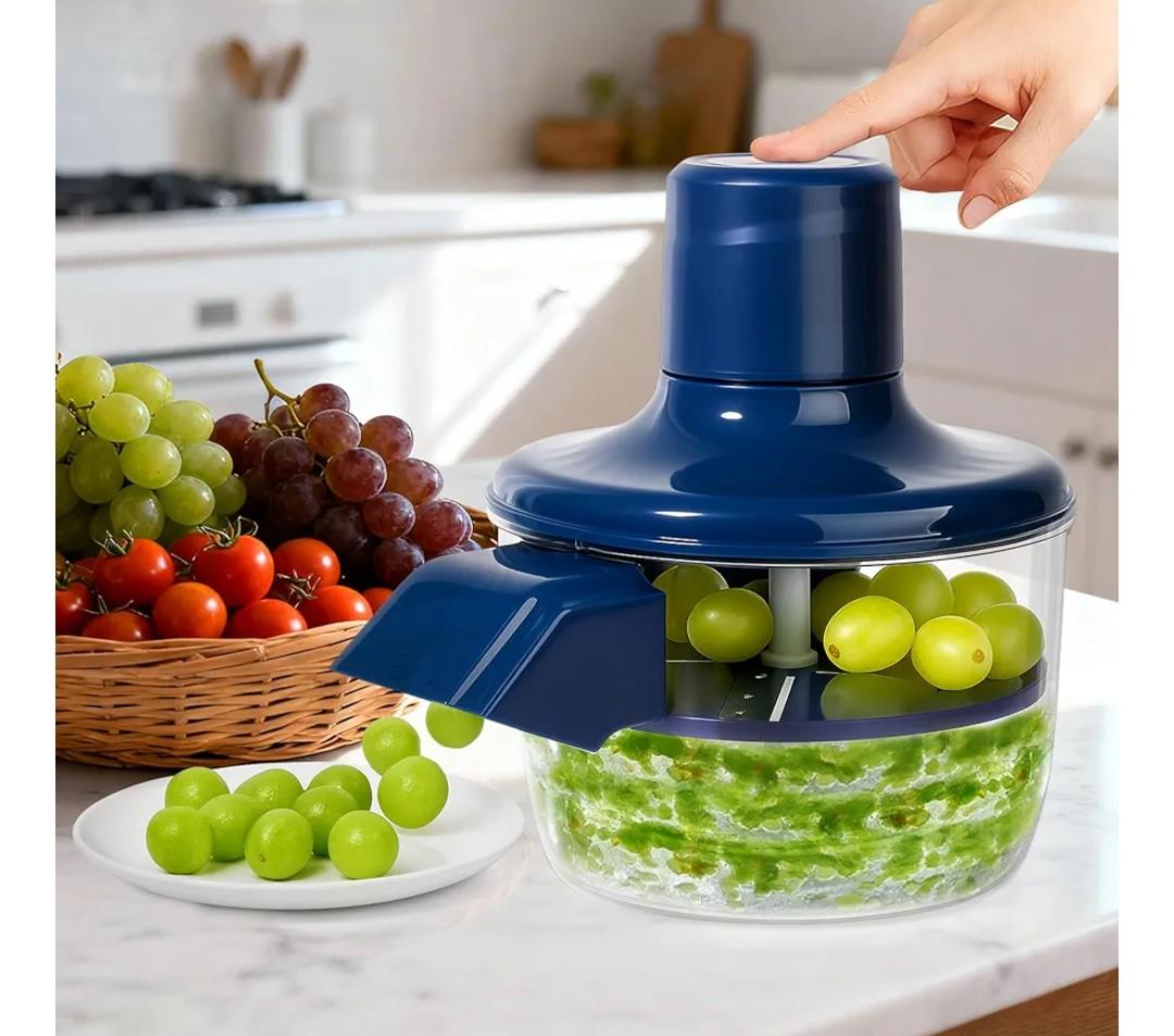 Electric Grape Peeler & Garlic Peeler Machine - Automatic Skin Remover for Cherry Tomatoes & Small Fruits - Portable Rechargeable Small Fruit Peeler Machine for Salads, Baby Food and Kitchen Gadgets