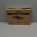 Comfify Serving Trays Set of 3 - Ottoman Wood Trays for Entertainment, Food and Decor - Rustic Farmhouse Distressed Wood Finish - Rustic White