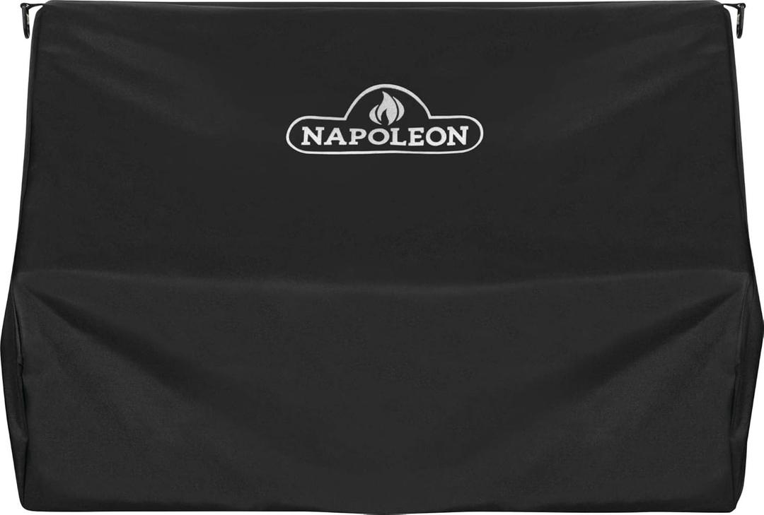 Napoleon Grill Cover for Prestige PRO 500 and Prestige 500 Built-in BBQ Grills, Black, Water Resistant, UV Protected, Adjustable Straps