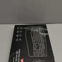 Lenovo 510 Wireless Keyboard & Mouse Combo, 2.4 GHz Nano USB Receiver, Full Size, Island Key Design, Left or Right Hand, 1200 DPI Optical Mouse, GX30N81775, Black