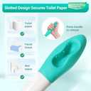Fanwer Toilet Aids for Wiping,Long Reach Comfort Bottom Buddy Extends Your Reach Over 15",Butt Wiper for Disabled,Elderly