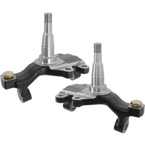 munirater Pair 2in Drop Spindles Replacement for 1964-1972 Chevelle 1967-1969 Camaro Disc Brakes