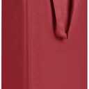 efluky Slim Laundry Hamper with Wheels, Rolling Laundry Basket for Clothes, Small Laundry Basket for Bedroom, Dorm and Laundry Room, 60L (12.7 Gallons) Burgundy Red