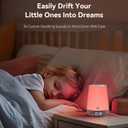 Dreamegg Sound Machine Baby - White Noise Sound Machine Baby With Night Light, Ok to Wake Alarm Clock, 34 Soothing Sounds, Sleep Trainer, Routine Builder, App Control for Kids Nursery Sleeping Bedroom